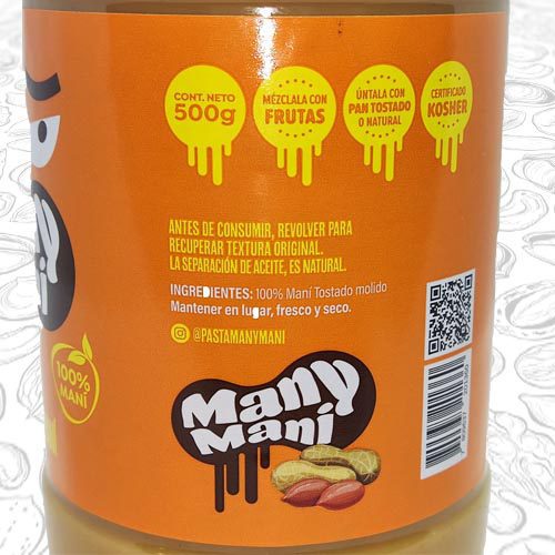 Pasta 100% Maní - Imagen 2