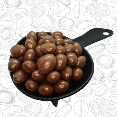 Almendra con chocolate de leche