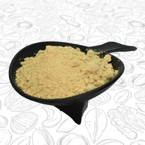 Cucharón con harina de maca.