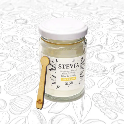Stevia pura en polvo con inulina